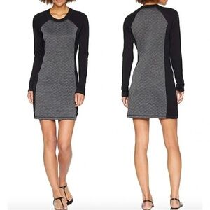 Smartwool Charcoal and Black Long Sleeve Dress
